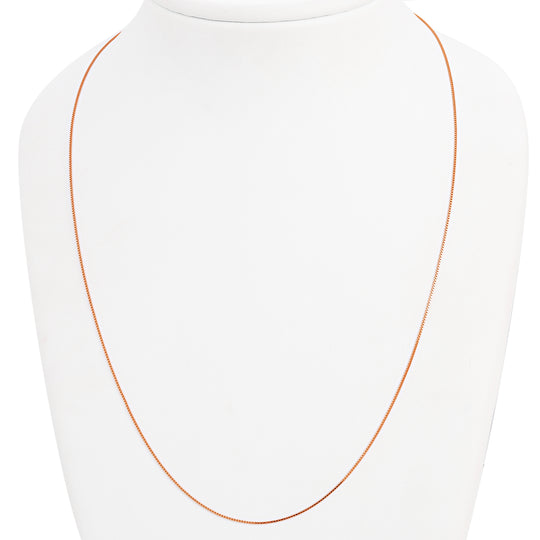 Venezianer-Kette, ca. 60 cm, 925 Silber rosévergoldet