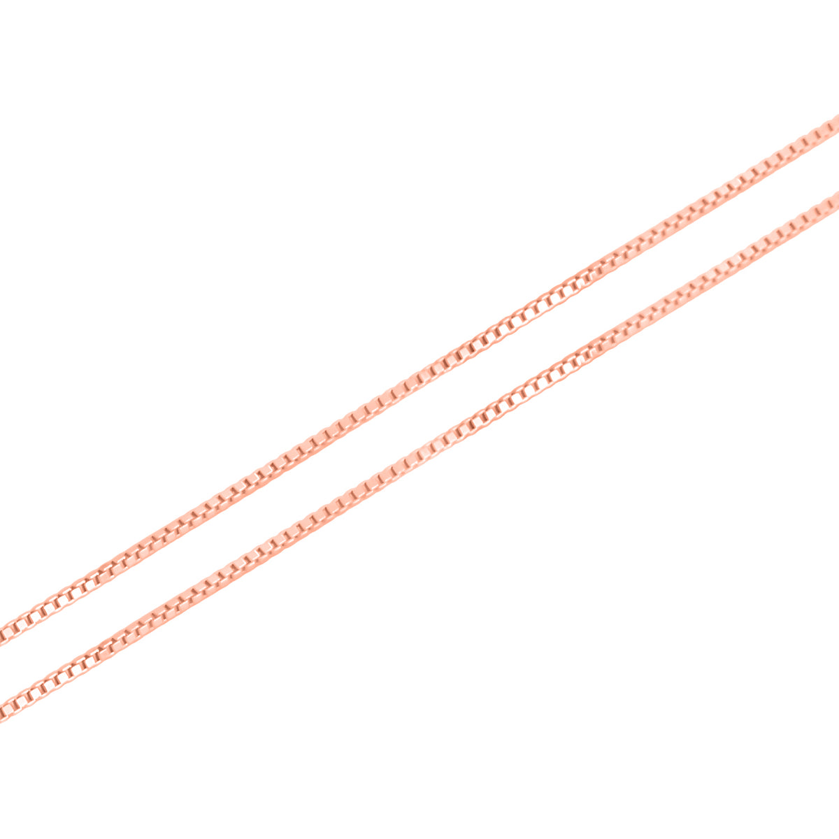 Venezianer-Kette, ca. 60 cm, 925 Silber rosévergoldet