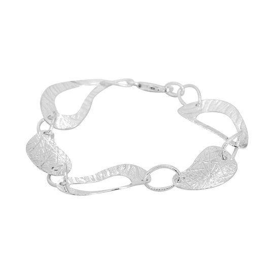 Designer-Stil Armband, ca. 20 cm, 925 Silber ca. 10,70g
