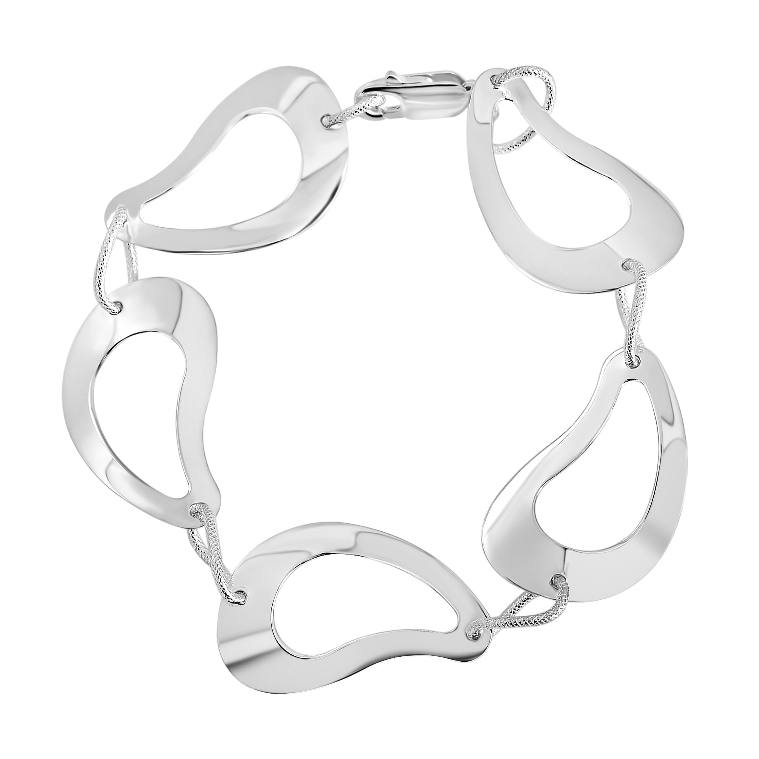 Designer inspiriertes Armband, 925 Silber, ca. 20 cm