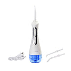 Beautech SG-833 Wasserflosser mit 8 Düsen, 3 Modi und drehbarer Düse, IPX7 wasserdicht, 300ml abnehmbarer Wassertank