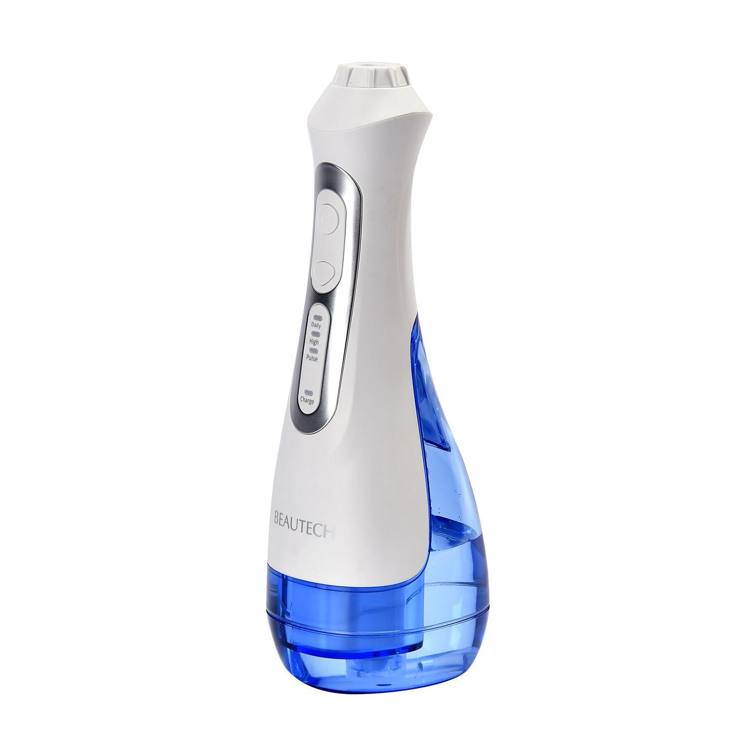 Beautech SG-833 Wasserflosser mit 8 Düsen, 3 Modi und drehbarer Düse, IPX7 wasserdicht, 300ml abnehmbarer Wassertank