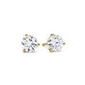 AAA Zirkonia Ohrstecker, 585 Gelbgold, ca. 2.00 ct