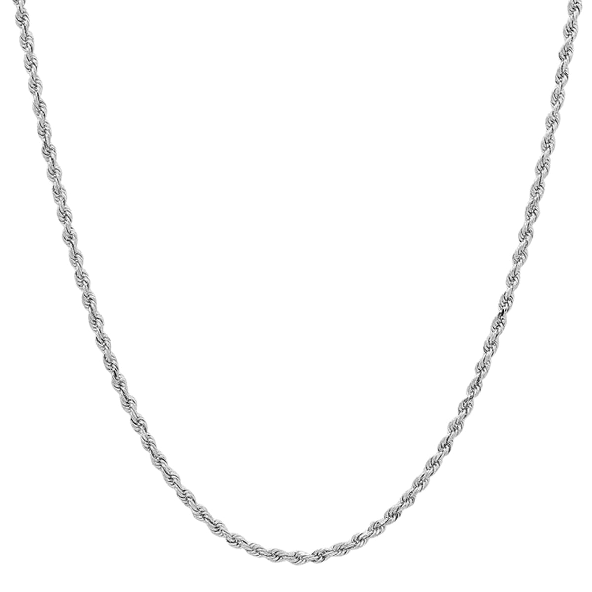 Kordelkette, ca. 60 cm, Edelstahl, ca. 6,90g