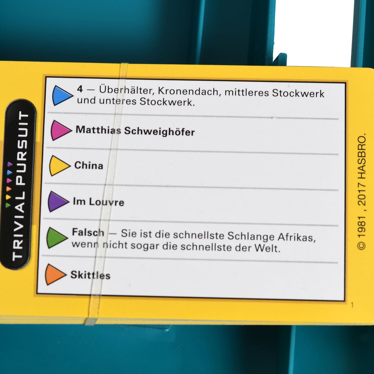 Trivial Pursuit