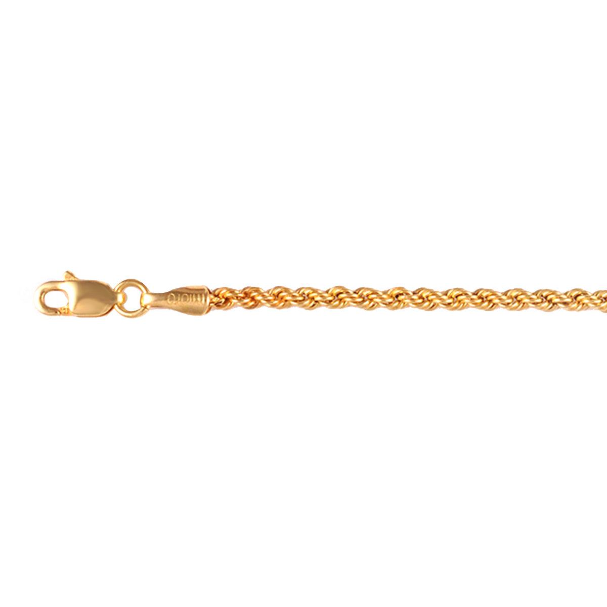 Kordelkette, ca. 75 cm, 585 Gelbgold, ca. 4,14g