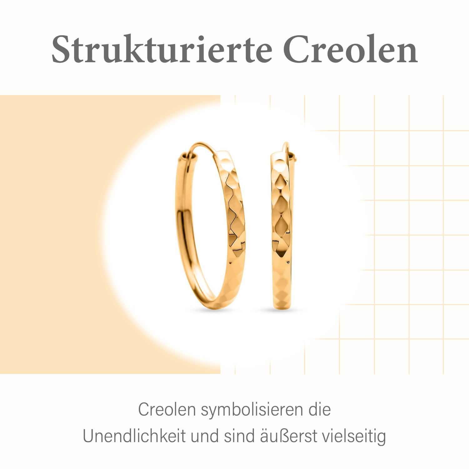 585 Gelb Vergoldet