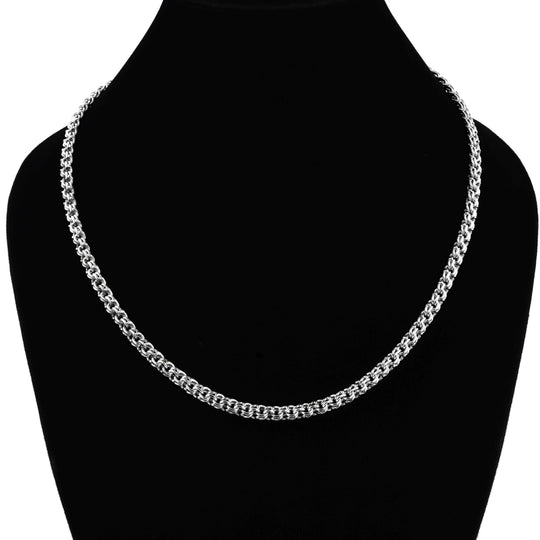 Royal Bali - 925 Silber Halskette, ca. 50 cm, ca. 35,00g