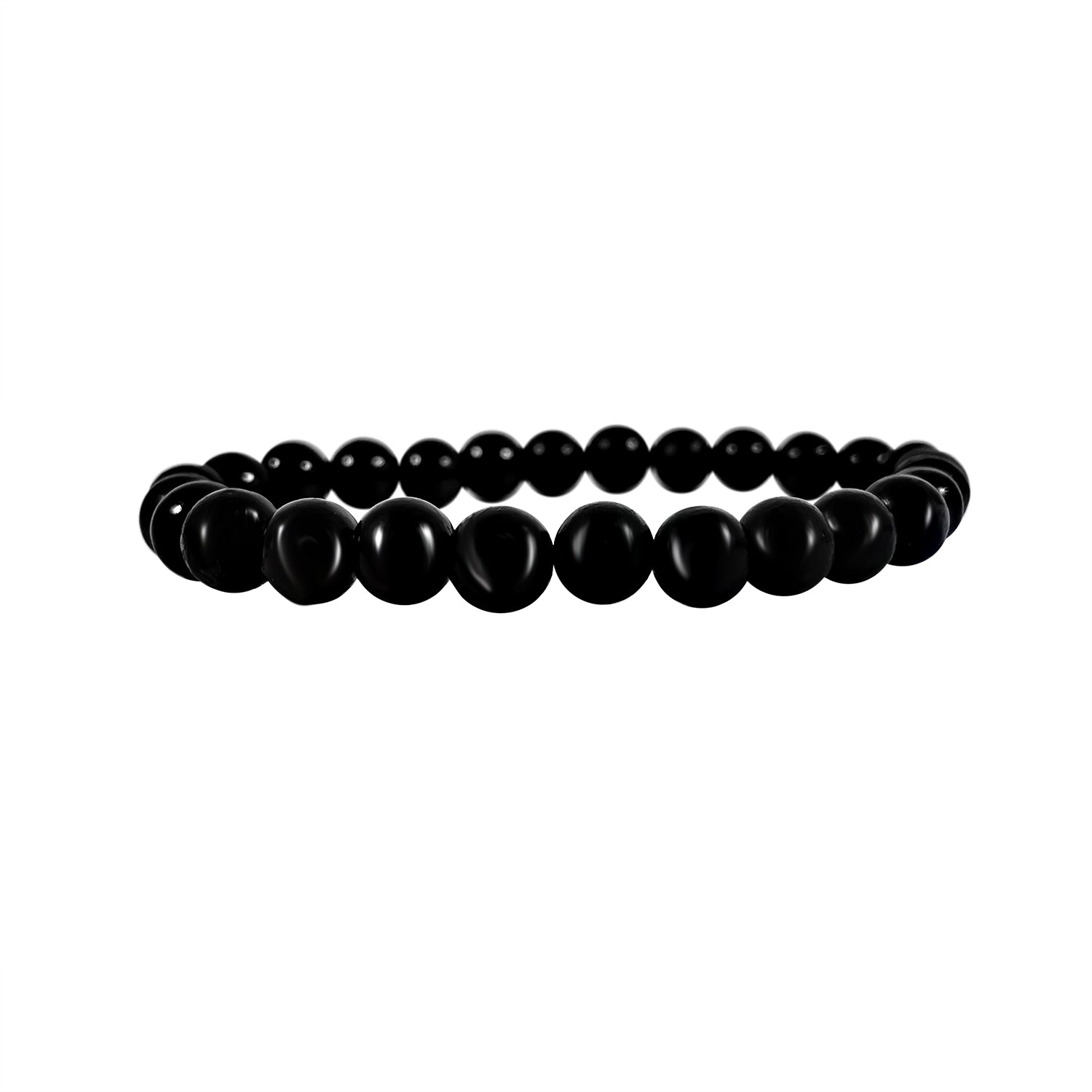 Shungit Armband, 19 cm, ca. 92.20 ct