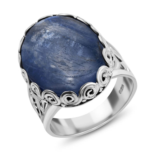 Royal Bali - Kyanit Ring 925 Silber ca. 15.50 ct