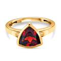 Natürlicher Mosambik Granat Ring, 925 Silber vergoldet (Größe 17.00), ca. 2.68 ct