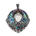 Royal Bali Kollektion - Anhänger mit mehreren Edelsteinen - 13,23 ct.