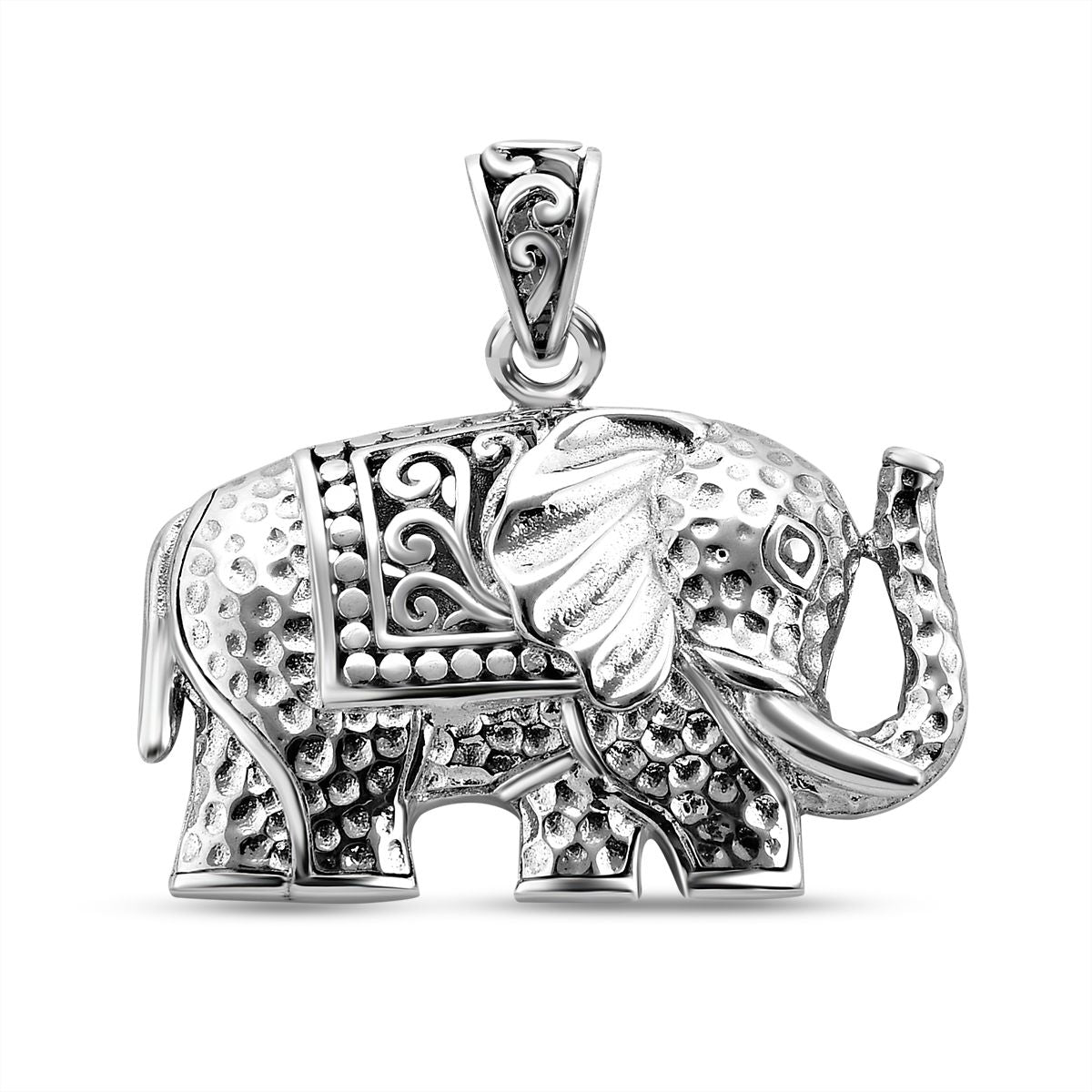 Royal Bali Kollektion - Elefant Anhänger, 925 Silber