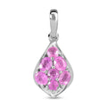 Ilakaka rosa Saphir Anhänger - 1,55 ct.