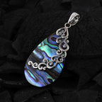 Royal Bali Kollektion - Abalone Muschel Anhänger 925 Silber