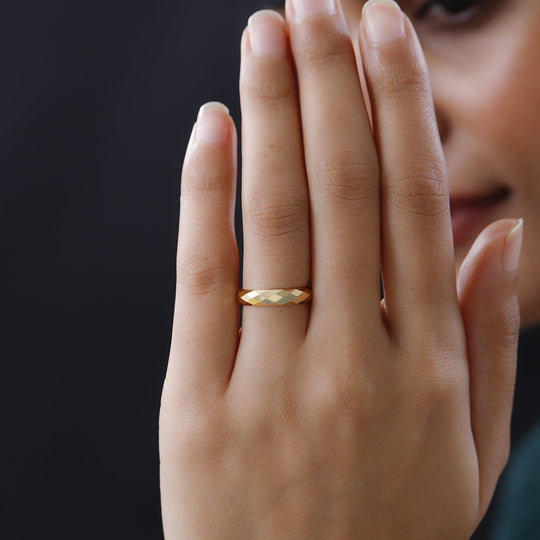 925 Silber Gelbgold Vermeil Ring ca. 3,47g
