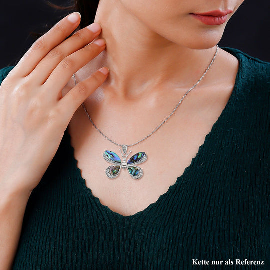 Royal Bali -  Abalone Muschel Anhänger 925 Silber