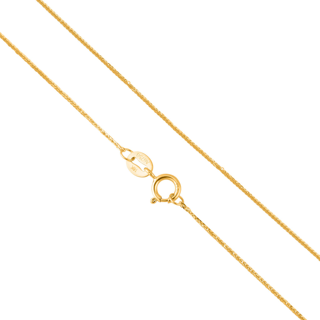 ILIANA - Spigakette, ca. 45 cm, 750 Gelbgold