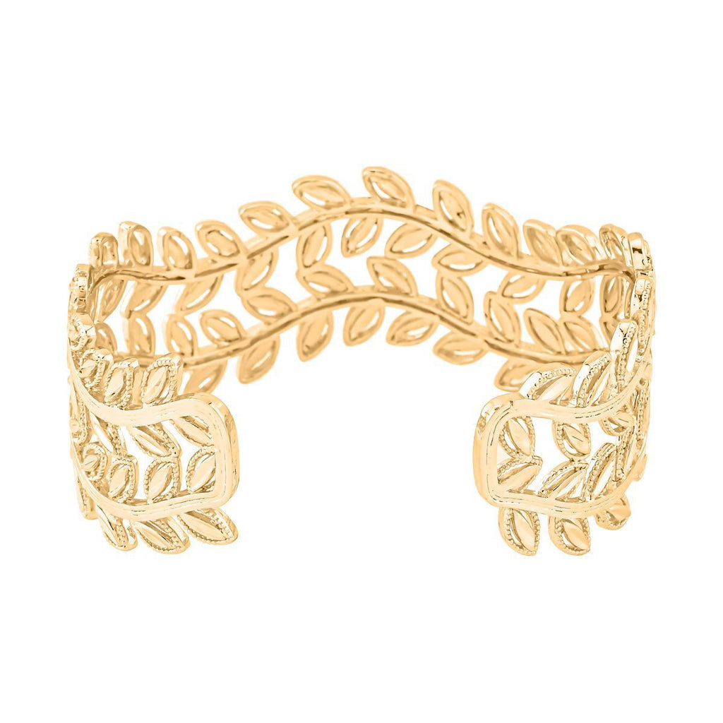 Flexibles Armreif, ca. 16.5-19.0 cm, goldfarben