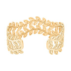 Flexibles Armreif, ca. 16.5-19.0 cm, goldfarben