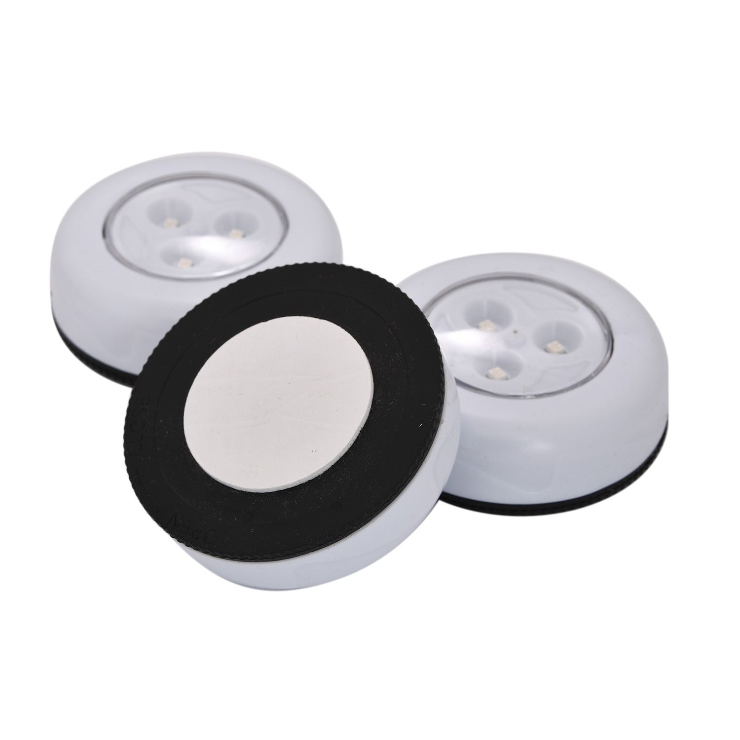 3er Set kabellose mehrfarbige LED-Licht mit Fernbedienung