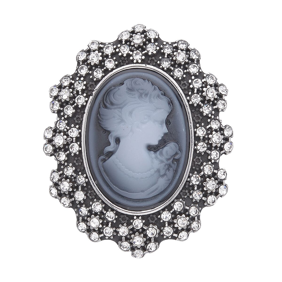 Schwarz oxidiert