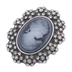Schwarz oxidiert