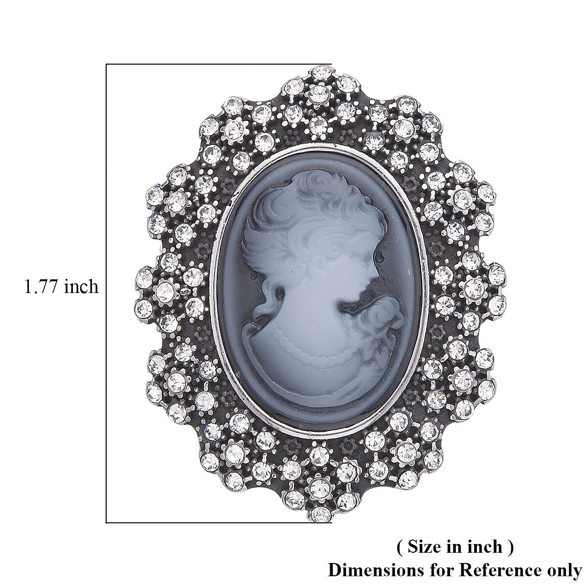 Schwarz oxidiert