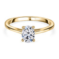 LUXURIANT DIAMOND Lab-grown Diamant Ring, IGI zertifiziert SI G-H, 585 Gelbgold (Größe 18.00) ca. 1.00 ct