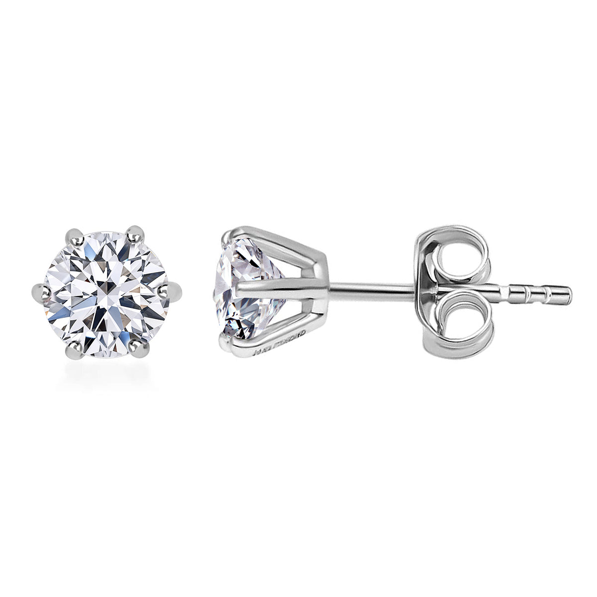 Lab-grown Diamant SI Ohrringe, 585 Gold ca. 1.00 ct