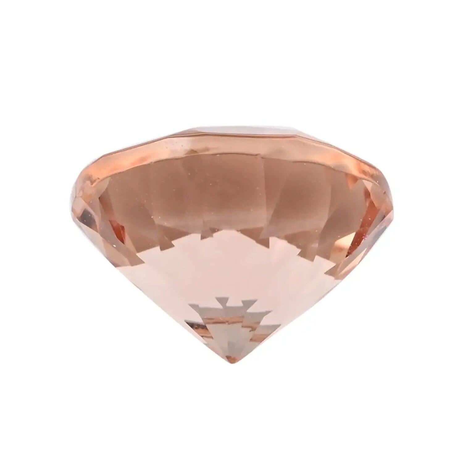 Morganite Round 10 Faceted Cut 4A 3.00 Ct