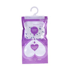 HOME SMART Hängende Luftentfeuchter Tasche 220g*10 1.N.W: 220g Calciumchlorid pro Tasche 2. Lavendel-Duft 3. Weißer oder blauer Haken+angepasster Innenbeutel (Tyvek)+leerer Außenbeutel