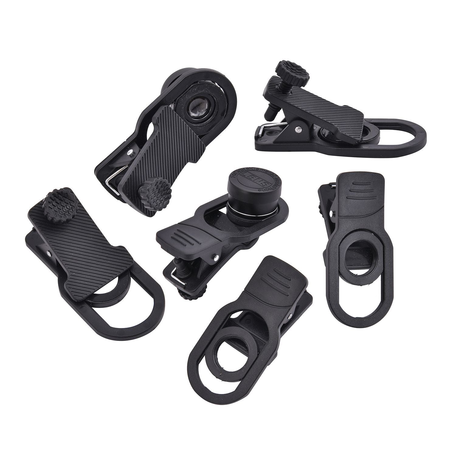 9er Set Handy-Kameraobjektiv-Kit : Teleskop 28X+ Weitwinkel 0,6X+ Makro 20X+ Fischaugenobjektiv 198 Grad