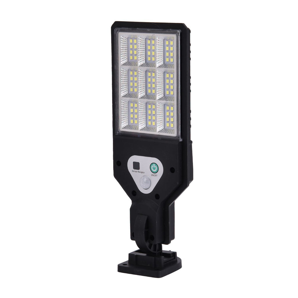 Sensor-Solar-Straßenlampe Material, Solar-LED, mit Fernbedienung, schwarz