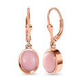 AA rosa Opal Ohrringe - 2,94 ct.