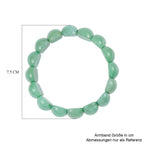 Grüner Aventurin Armband, 18 cm,  ca. 365.50 ct