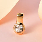 Triphan Anhänger, 925 Silber Gelbgold Vermeil ca. 1.05 ct