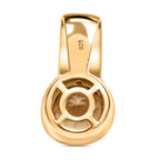 Triphan Anhänger, 925 Silber Gelbgold Vermeil ca. 1.05 ct