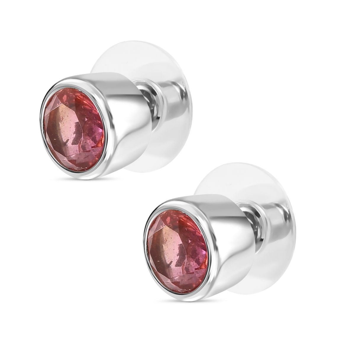 Sunset Triplett Quarz Ohrringe Edelstahl ca. 3.22 ct