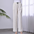 Strickhose für Damen mit Metallketten, Einheitsgröße, Weiß
