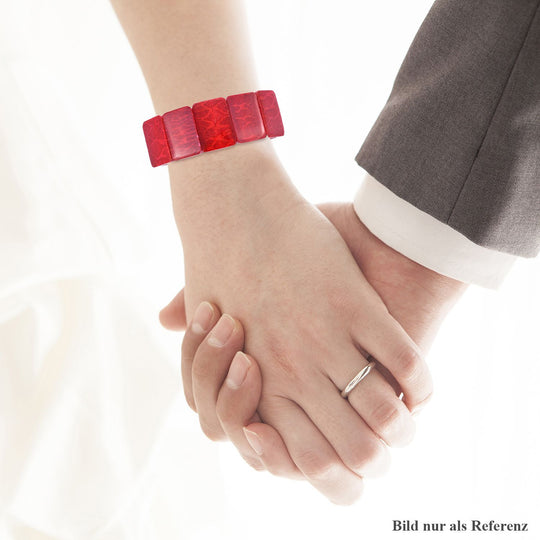Royal Bali - Koralle flexibles Armband, 18 cm