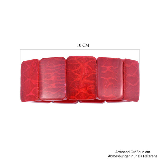 Royal Bali - Koralle flexibles Armband, 18 cm