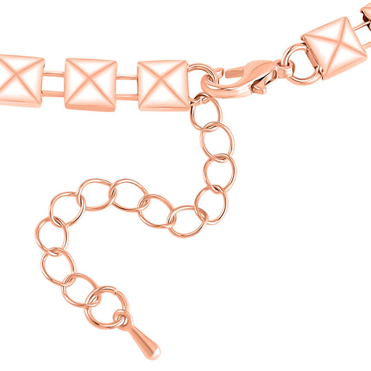Rosa Kristall Armband, ca. 19 cm