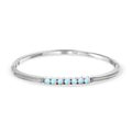 AA natürlicher, äthiopischer Welo Opal-Armreif, 19 cm - 1,38 ct.