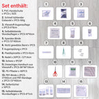 Kompaktes Erste-Hilfe-Set (90 Teile): Für Auto & Zuhause - Verbände, Augenkapseln, Kühlpacks. Inkl. Dreiecksverband & elastische Binden