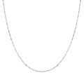Prämie 950 Platin Flache Spiegel Kette ca. 56 cm ca. 2,70g