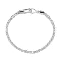 Königs-Armband in 925 Silber, 19 cm