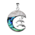 Royal Bali Kollektion - Abalone Muschel Anhänger - 0,80 ct.