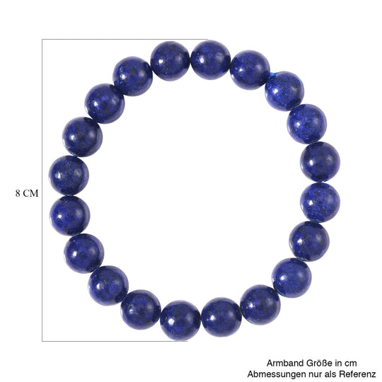Lapislazuli Armband, (9-11mm), 18 cm, ca. 170.00 ct