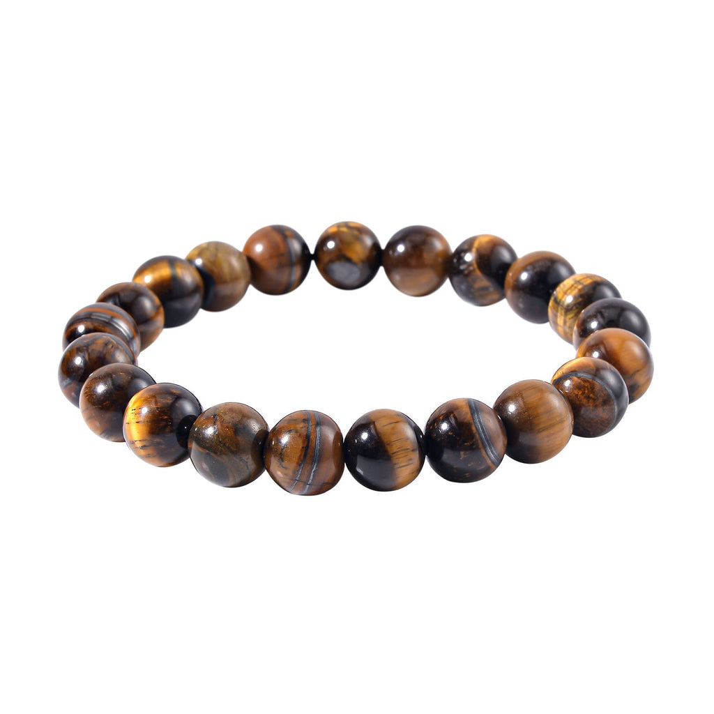 Gelbes Tigerauge Armband, (9-11mm), 18 cm, ca. 170.00 ct